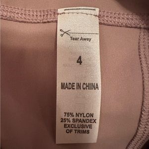 Leggings, size 4, taupe color
